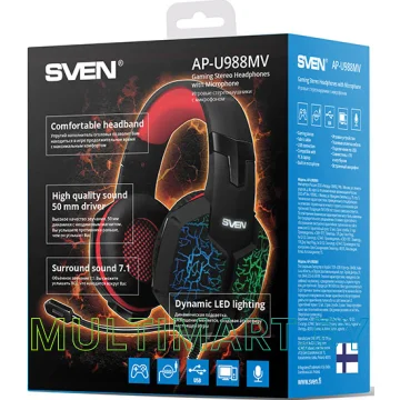 Наушники SVEN AP-U988MV картинка 4